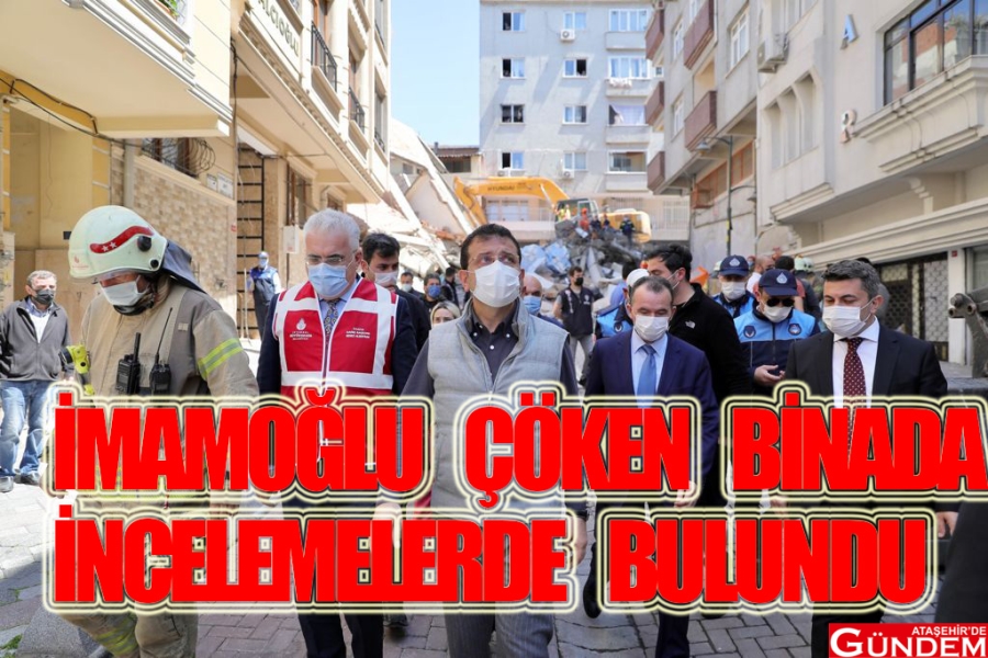 İBB YETKİLİLERİ HASARLI BİNALARA SOKULMUYOR İMAMOĞLU ÇÖKEN BİNA ZEYTİN BURNU